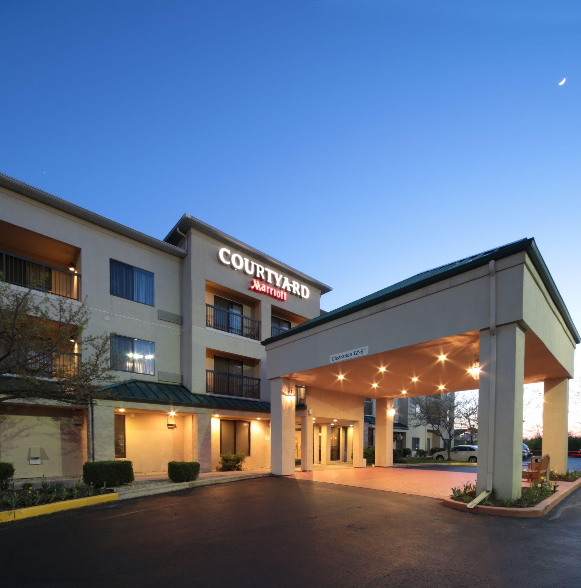 Courtyard By Marriott Dayton North Hotel Exterior foto